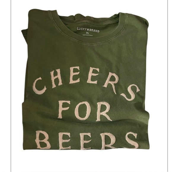 LUCKY BRAND EMBROIDERED TEE SHIRT - Picture 15 of 16